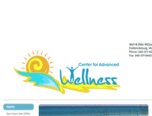 Tablet Screenshot of centerforadvancedwellness.com